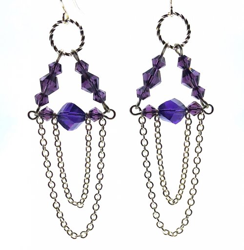 Purple Passion Earrings